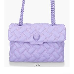 Kurt Geiger Kensington Drench Leather Shoulder Bag